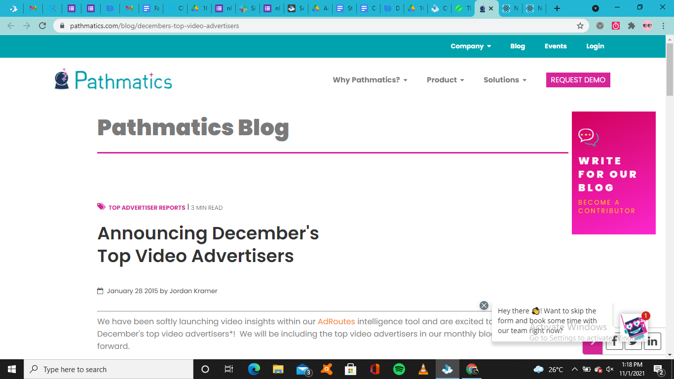 Announcing December's Top Video Advertisers