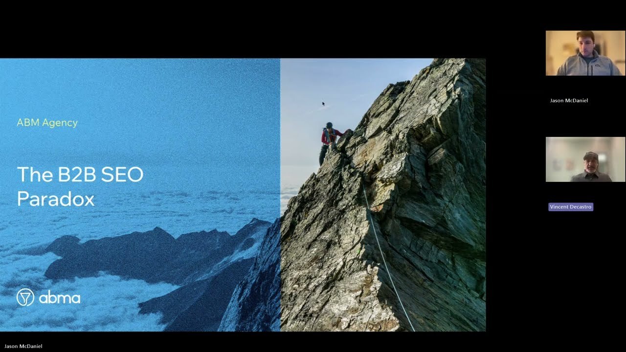 The B2B SEO Paradox & It's Impact On Google Organic Traffic and Conversions