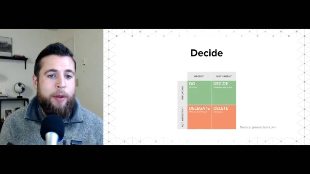 Mental Models for Marketing: 4.5 Process - Eisenhower Matrix