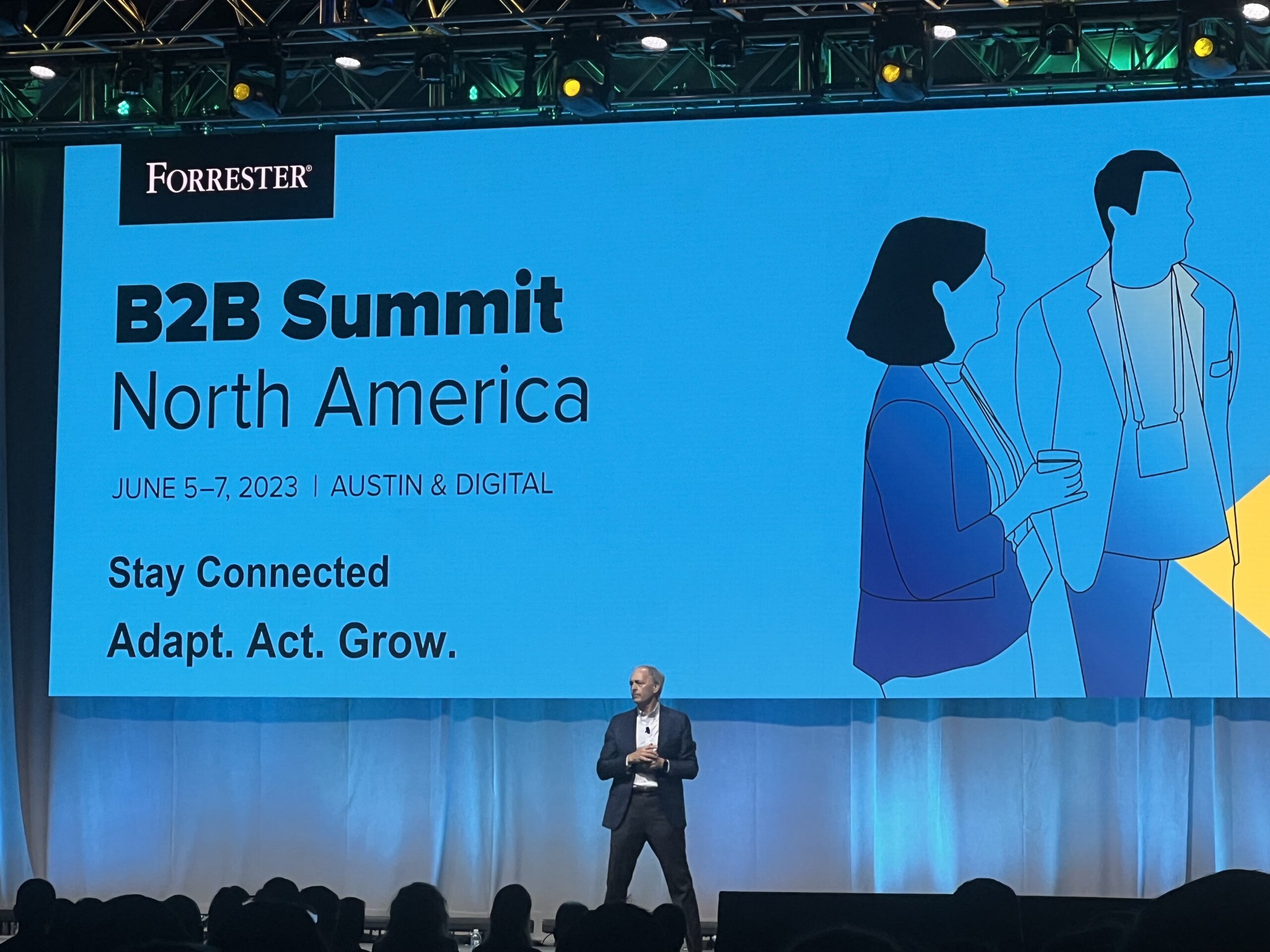 Generative AI hits the Main Stage at Forrester's B2B Summit NAM