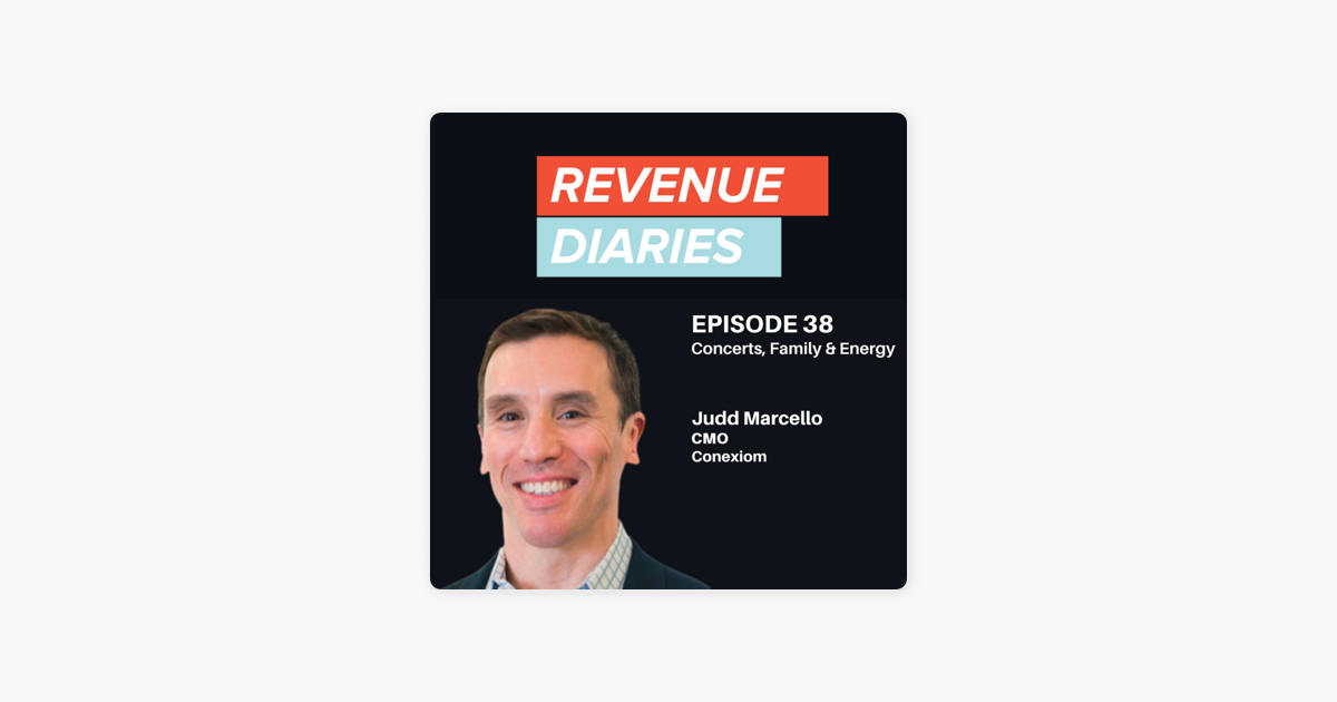 ‎Revenue Diaries: Episode 38 : Judd Marcello : Concerts, Family & Energy on Apple Podcasts