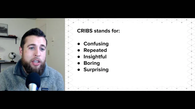 Mental Models for Marketing: 4.9 Process - C.R.I.B.S.