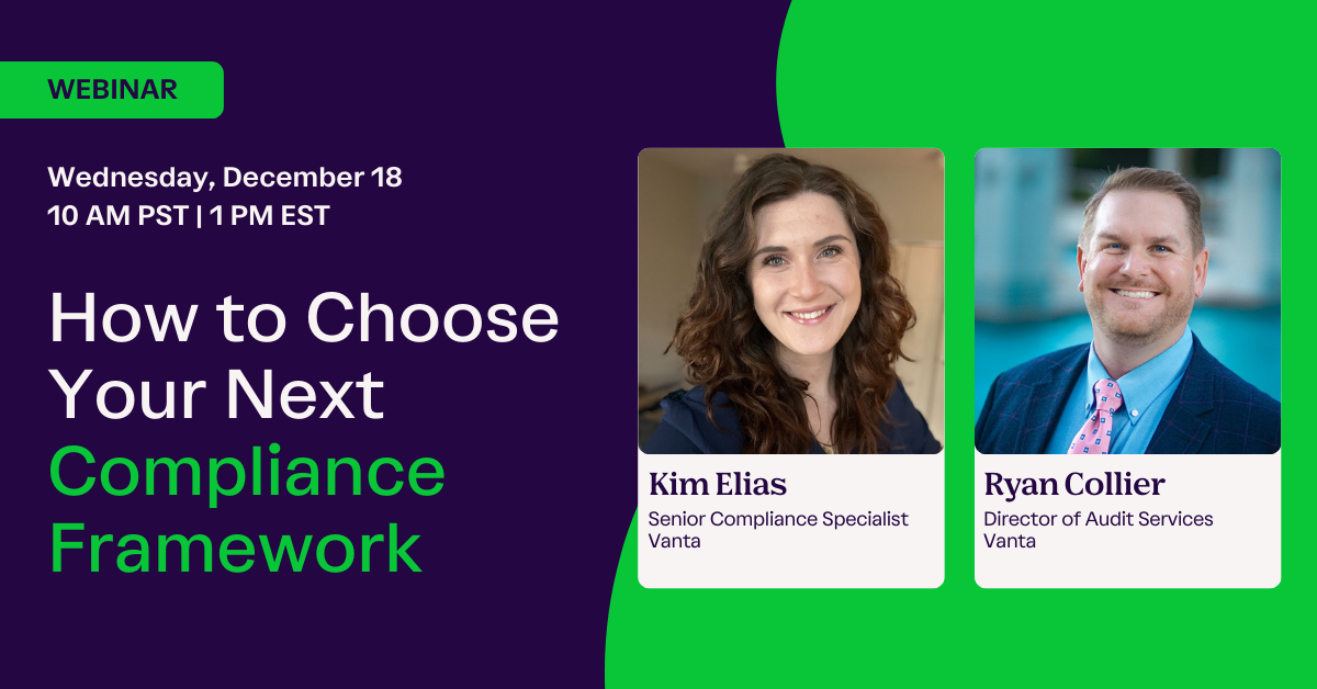 How to Choose Your Next Compliance Framework