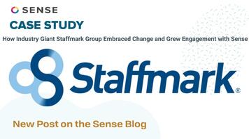 How Staffmark Group Grew Engagement with Sense