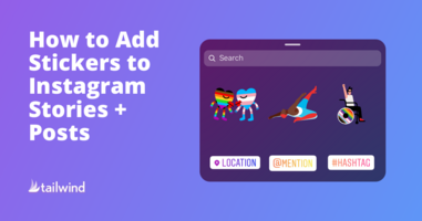 How to Add Stickers to Instagram Stories
