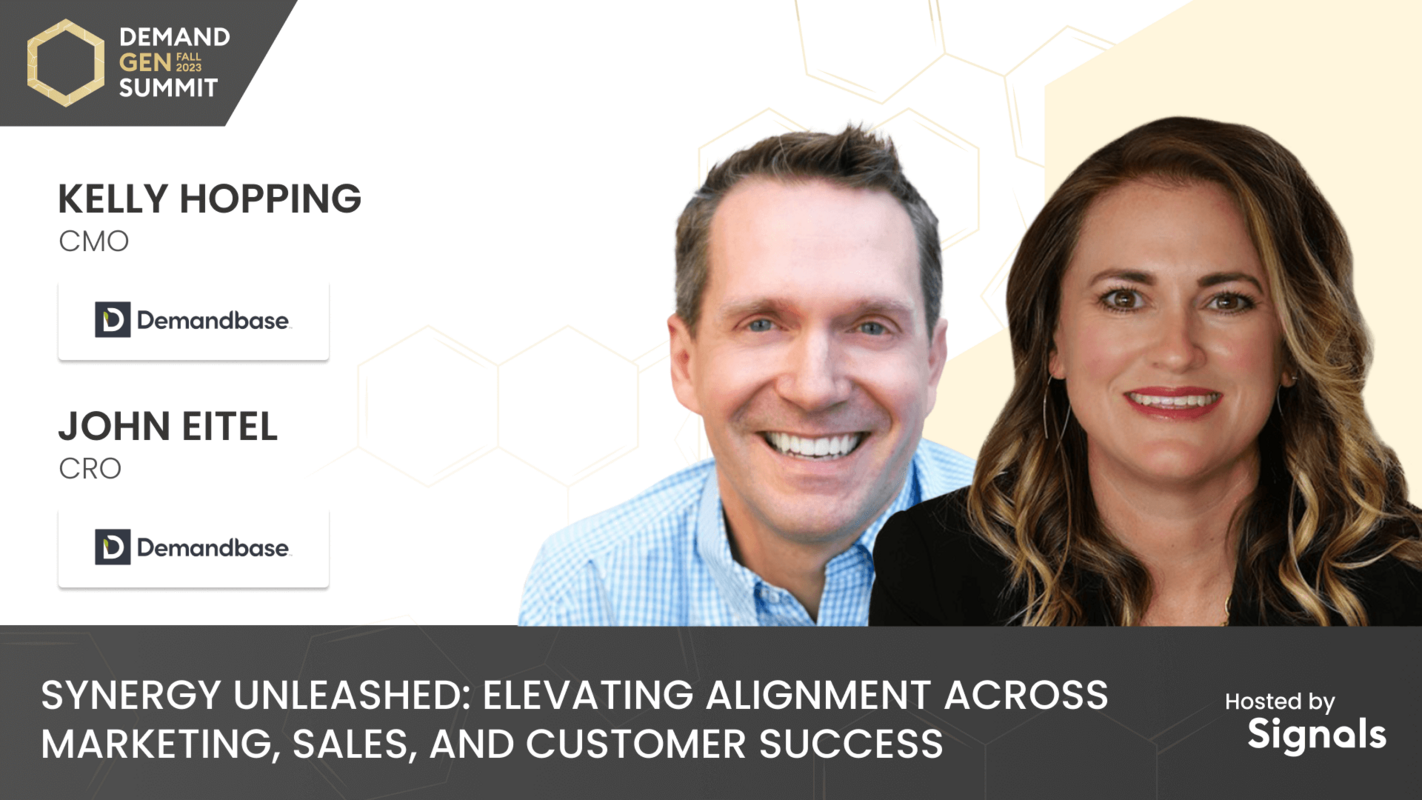 Keynote: Using Data to Align Sales and Marketing