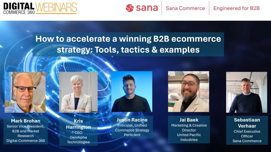 How to accelerate a winning B2B ecommerce strategy: Tools, tactics & examples
