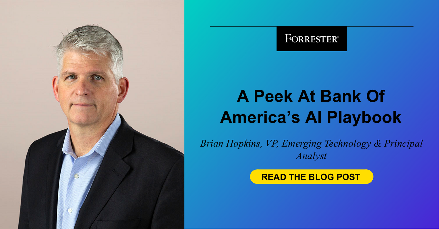 A Peek At Bank Of America's AI Playbook
