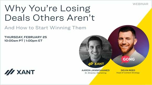 Confirmation Why You're Losing Deals Others Aren't: and how to start winning them - InsideSales