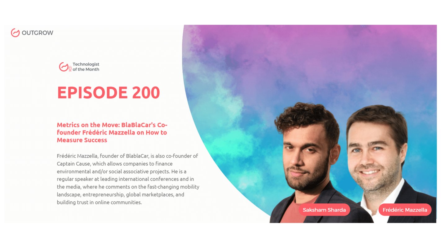 Marketer of the Month Podcast with Frédéric Mazzella