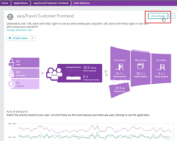 New application and user behavior tiles