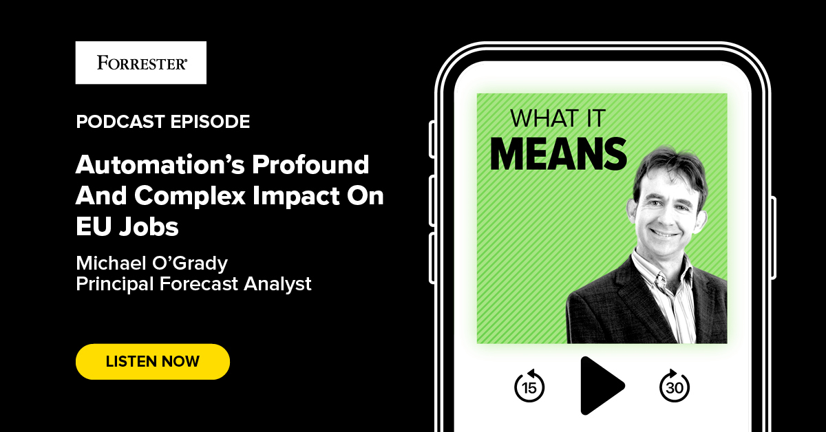 Automation's Profound And Complex Impact On EU Jobs