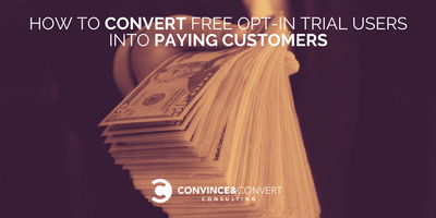 How to Convert Free Opt-in Trial Users into Paying Customers
