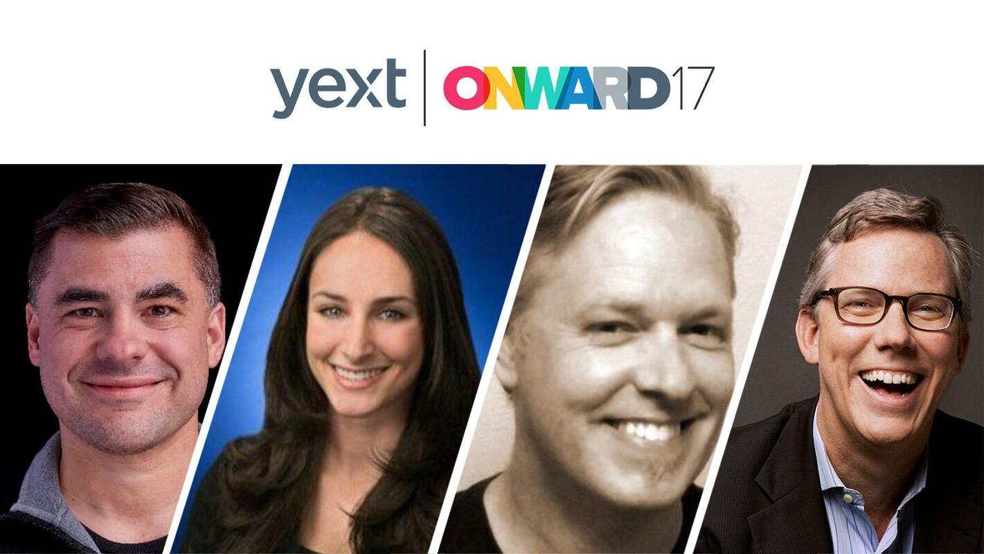 Amazon, Google, Microsoft, and HubSpot to Keynote Yext's ONWARD17