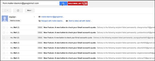 Pull Bounces From Your Gmail Account | GMass Blog