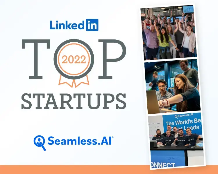 Seamless.AI Wins LinkedIn's Top 50 Startups Award!