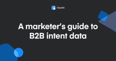 A marketer's guide to B2B intent data