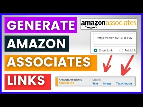 How To Generate Amazon Affiliate Links?