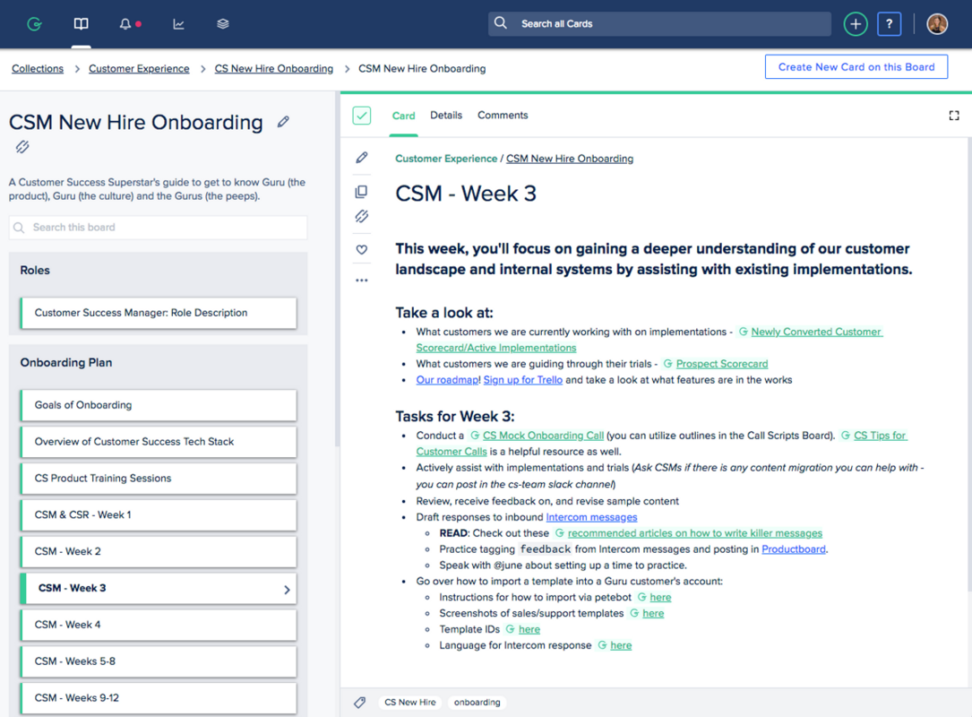 How Guru Uses Guru for Its New Hire Onboarding Process