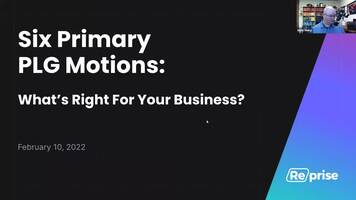 Six Primary PLG Motions: What's Right For Your Business?