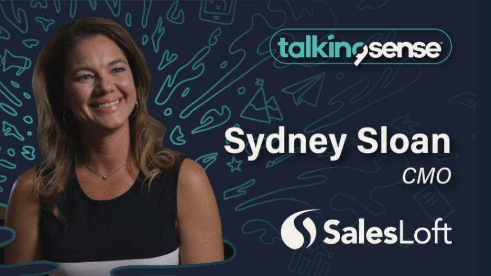 Delivering Personalization at Scale with Sydney Sloan, CMO of SalesLoft