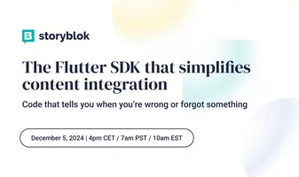 The Flutter SDK that simplifies content integration