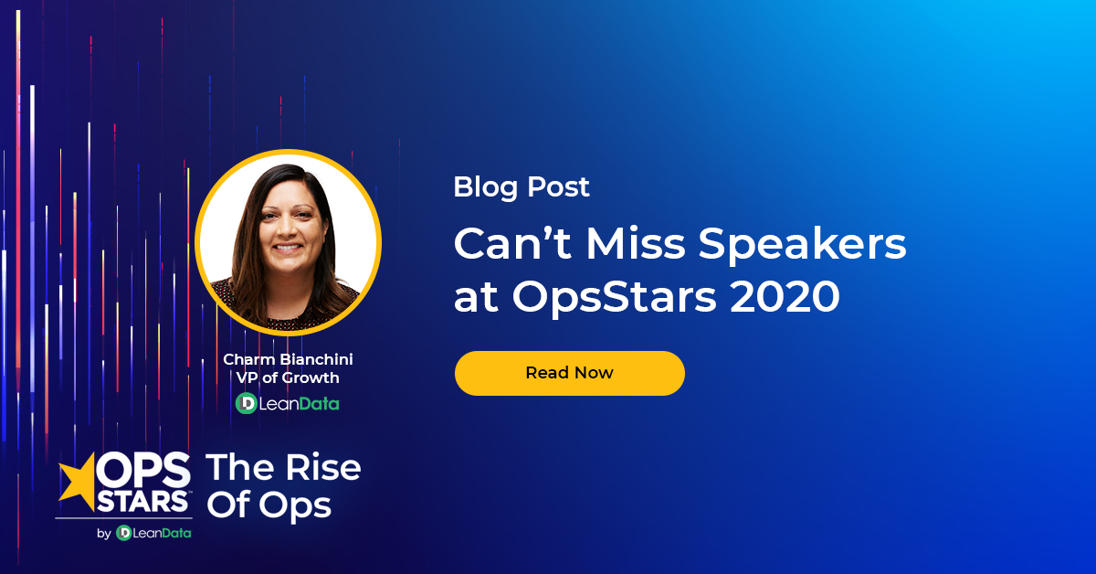 Can't Miss Speakers at OpsStars 2020 | LeanData
