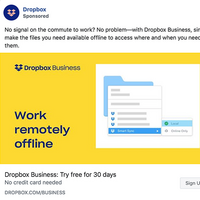 Teardown: Dropbox's Business Facebook Ad