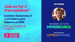RevOps Live! | Common symptoms of tech debt in your Salesforce CRM