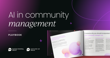 Get your free copy of the AI in Community Management Playbook