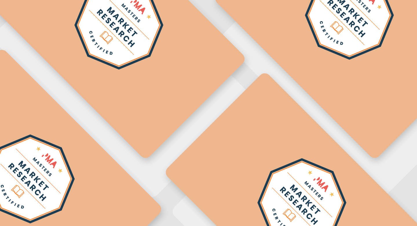 Want to level up as a PMM? Get Market Research Certified