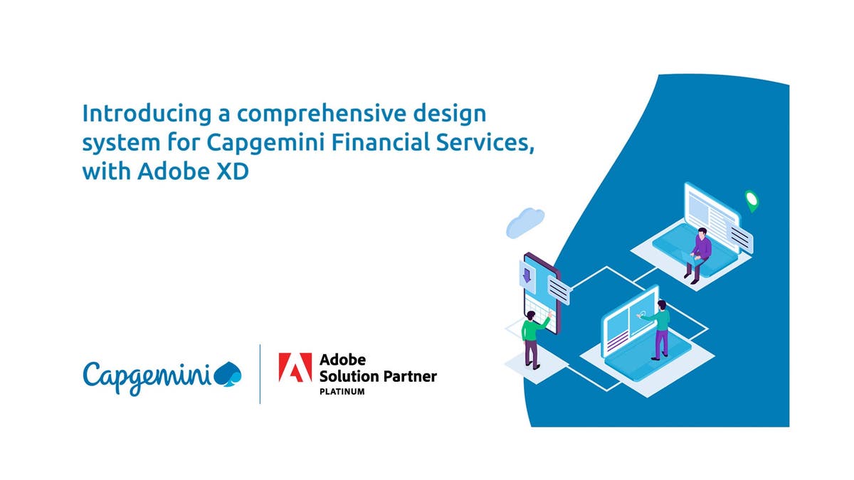 Capgemini's RDV design system for financial UX with Adobe XD