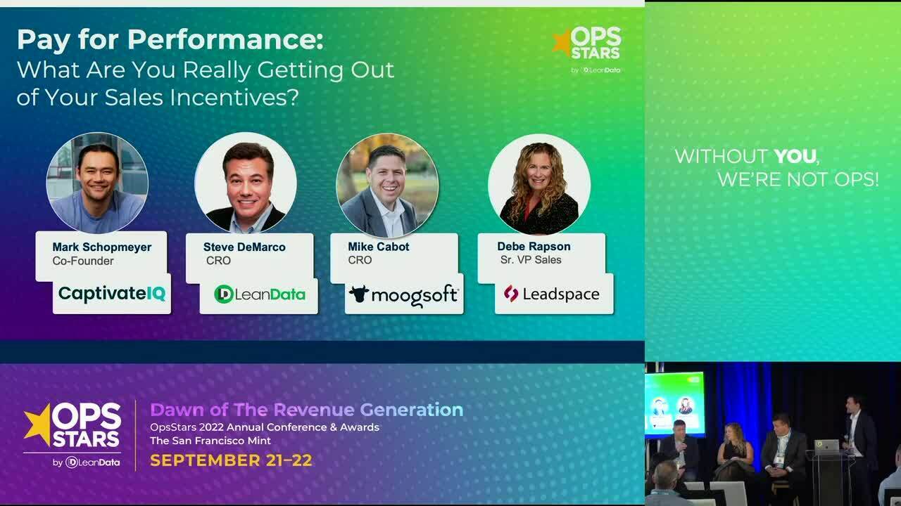 [Panel] Pay for Performance: What Are You Really Getting Out of Your Sales Incentives? - LeanData