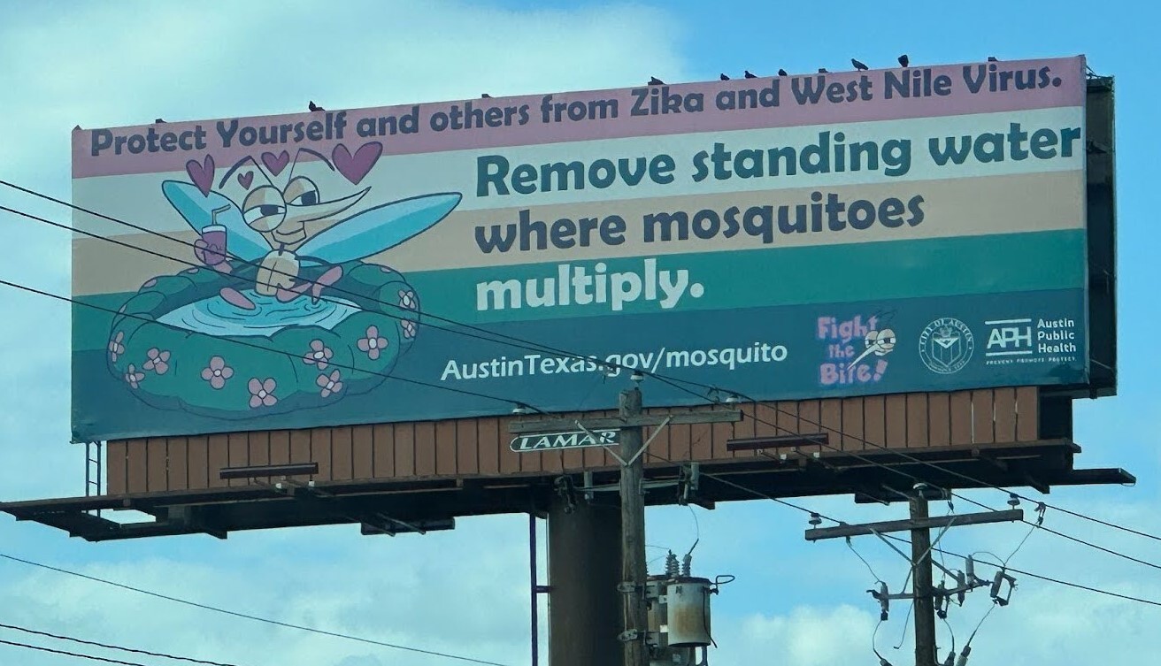 Austin West Nile Information Billboard. - Swipe File