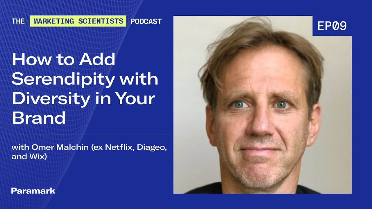 How to add serendipity with diversity in your brand with Omer Malchin (ex Netflix, Diageo and Wix)