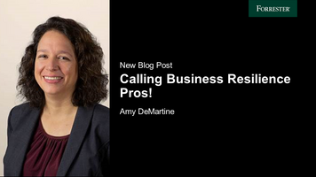 Calling Business Resilience Pros!