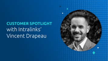 #CustomerSpotlight: Vincent Drapeau from Intralinks