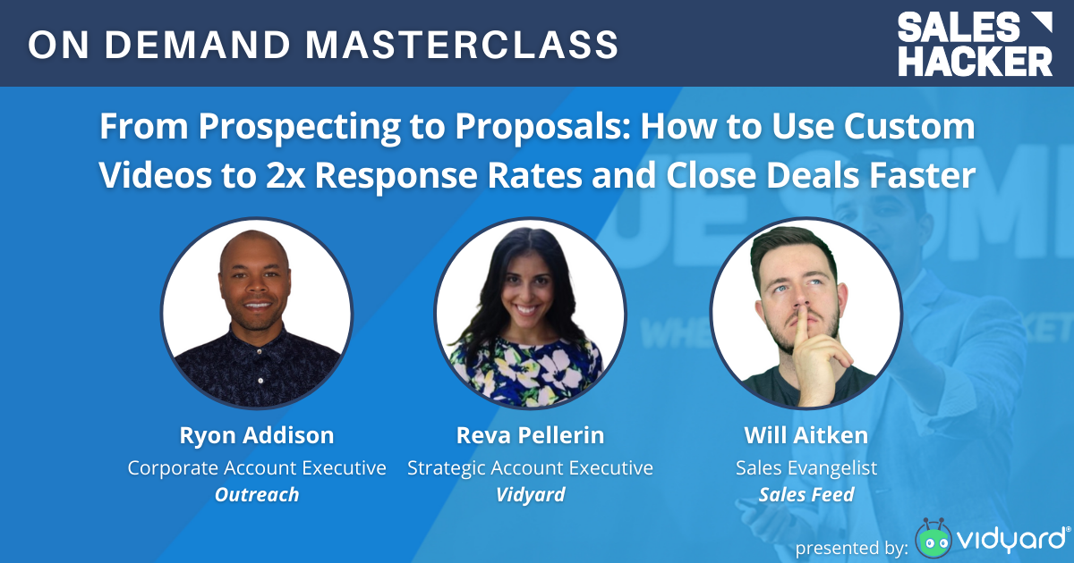 From Prospecting to Proposals: How to Use Custom Videos to 2x Response Rates and Close Deals Faster