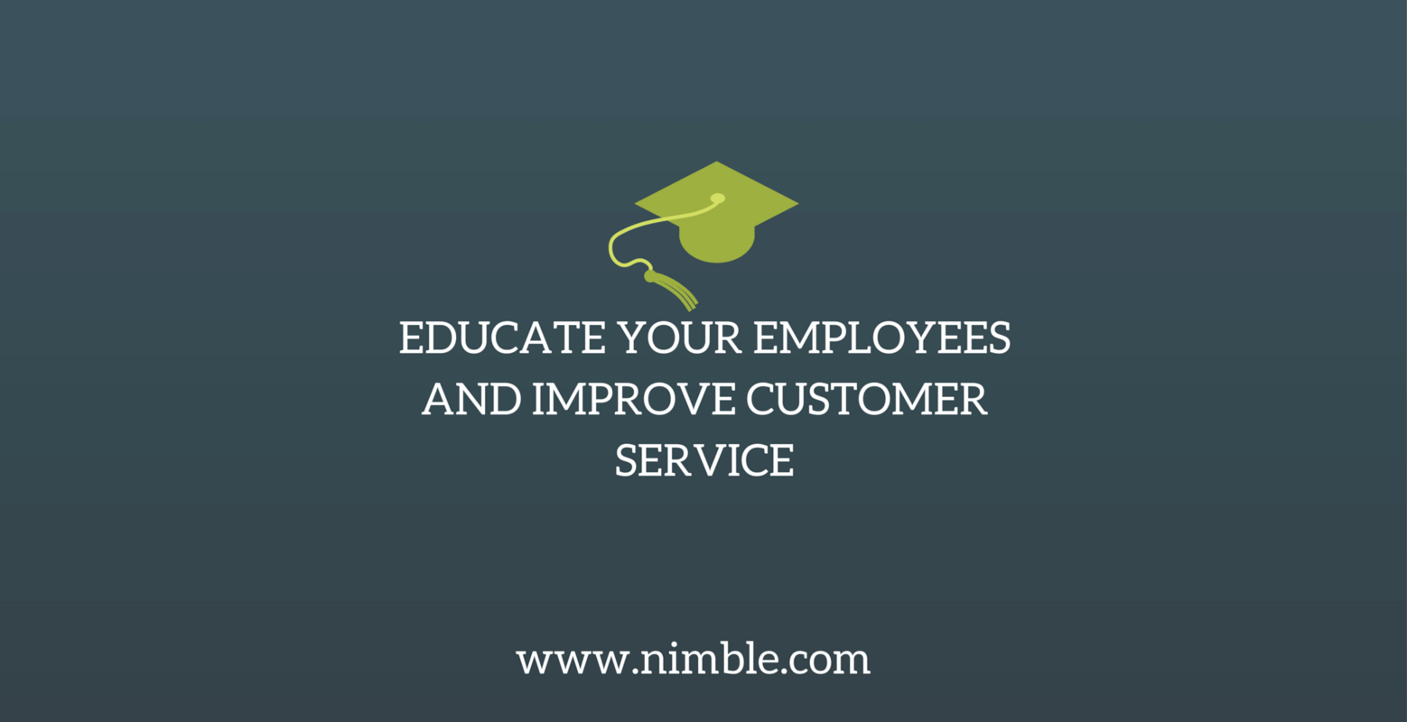 The importance of education for employees and consumers