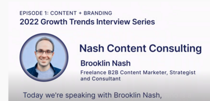 Growth Trends Interview Series Episode 1: Brooklin Nash