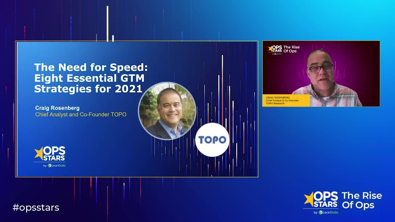Keynote: The Need for Speed: Eight Essential GTM Strategies for 2021