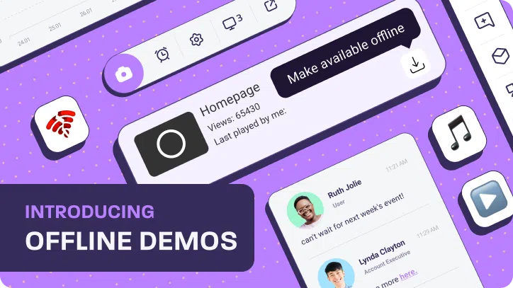 Introducing Offline Demos: Access Your Demos From Anywhere