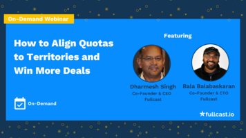 How to Align Quotas to Territories and Win More Deals