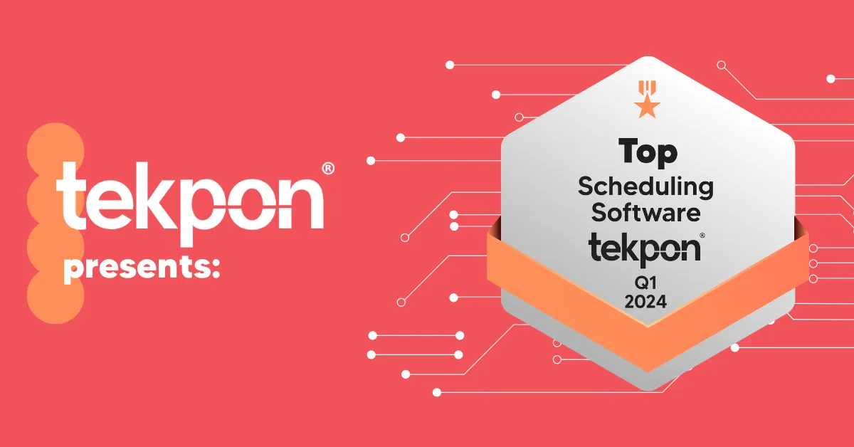 ClientPoint included in Best Scheduling Software list for 2024 by Tekpon