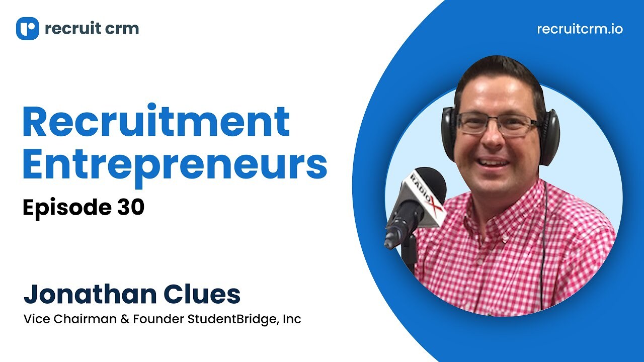 Recruitment Entrepreneurs- Episode 30- Ft Jonathan Clues
