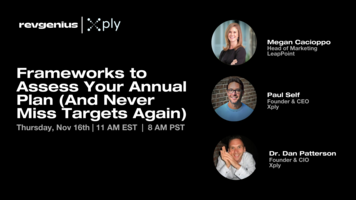 Frameworks to Assess Your Annual Plan (And Never Miss Targets Again)