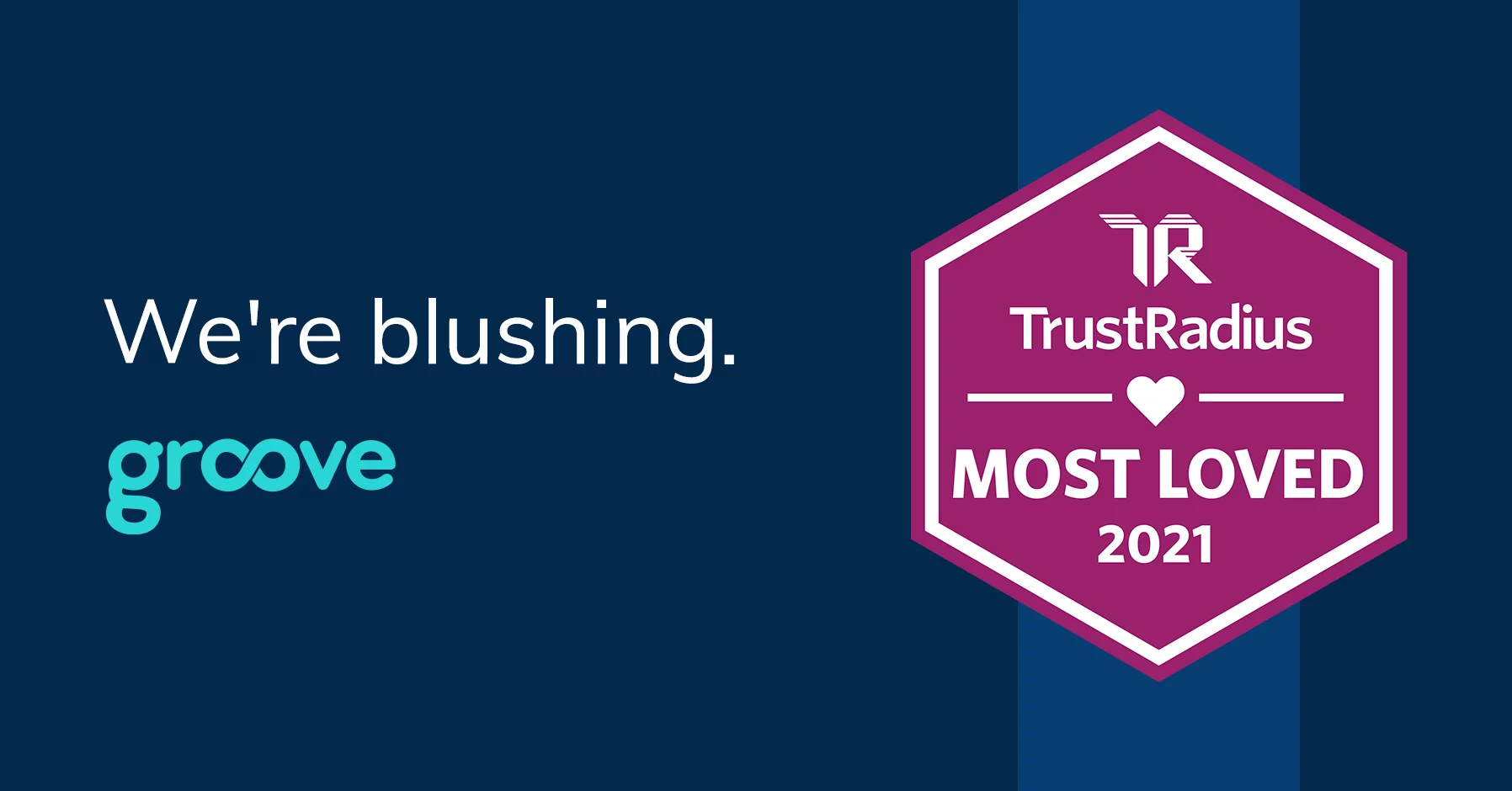 We're Blushing: Groove recognized as "Most Loved"