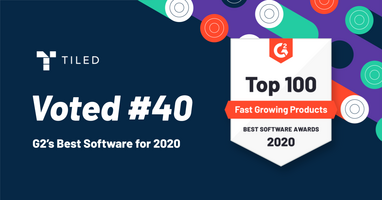 Tiled Named on G2 2020 Best Of Awards
