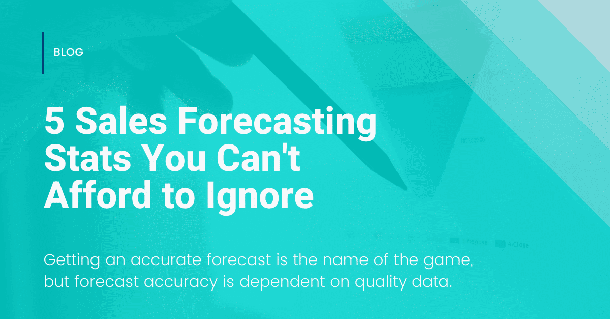 Don't Ignore these Five Sales Forecasting Stats