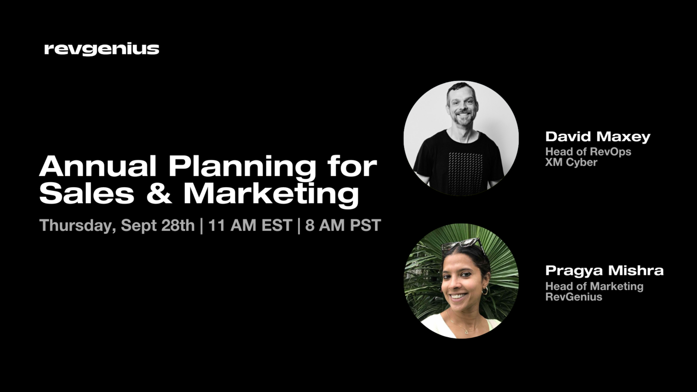 Annual Planning for Sales & Marketing